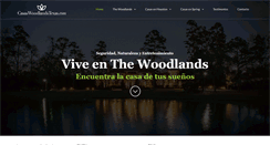 Desktop Screenshot of casaswoodlandstexas.com